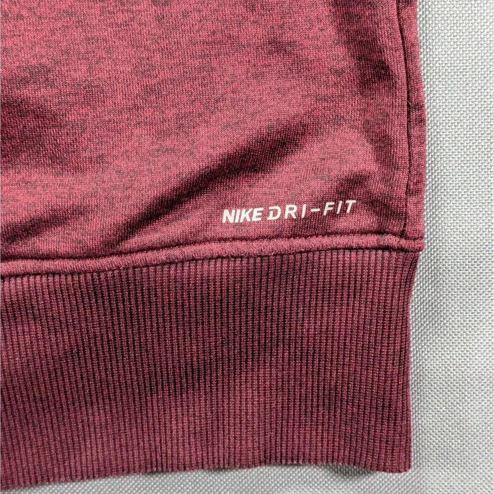 Hurley Maroon Boys Zip Up Jacket Size Large
